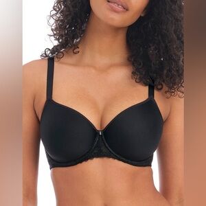 Freya Signature Moulded Spacer Bra - Black - 34K